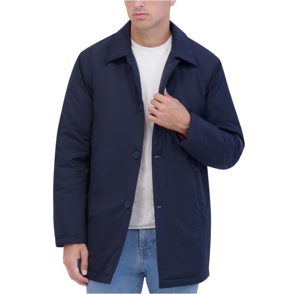 Robert Graham Mens Lightly Padded Top Coat, NWT